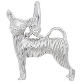 Sterling Silver Chihuahua Charm